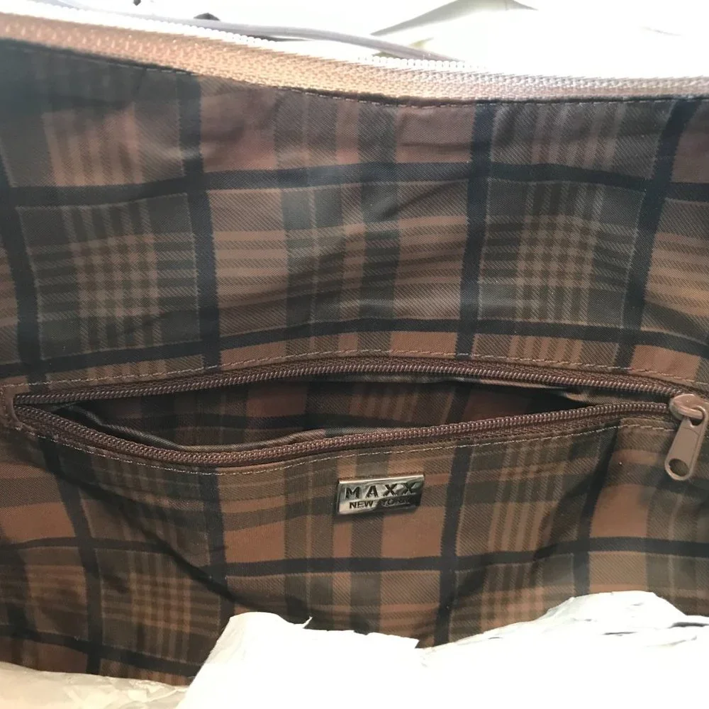 Maxx NY | Tan Suede Purse